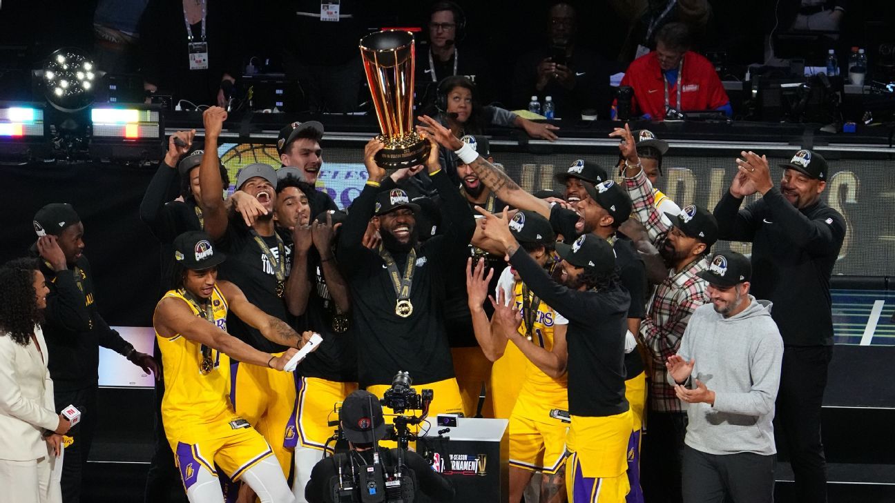 Photo: NBA Shows Off Trophies for NBA Cup, In-Season Tournament MVP, More, News, Scores, Highlights, Stats, and Rumors