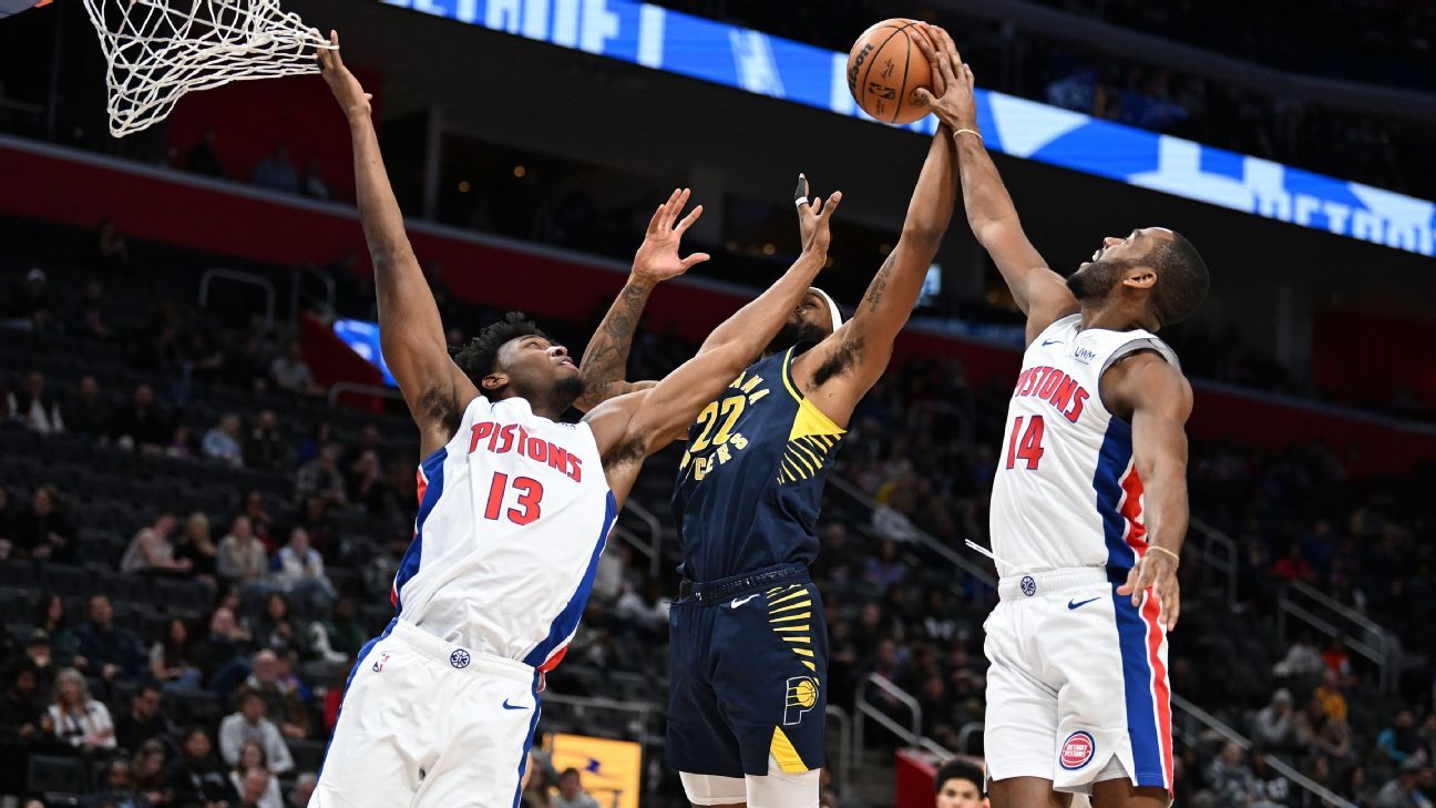 Pistons fall to Pacers as losing streak hits 20 games ESPN