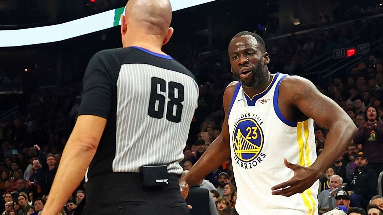 Draymond Green został ponownie wyrzucony za rażące uderzenie Jusufa Nurkicia