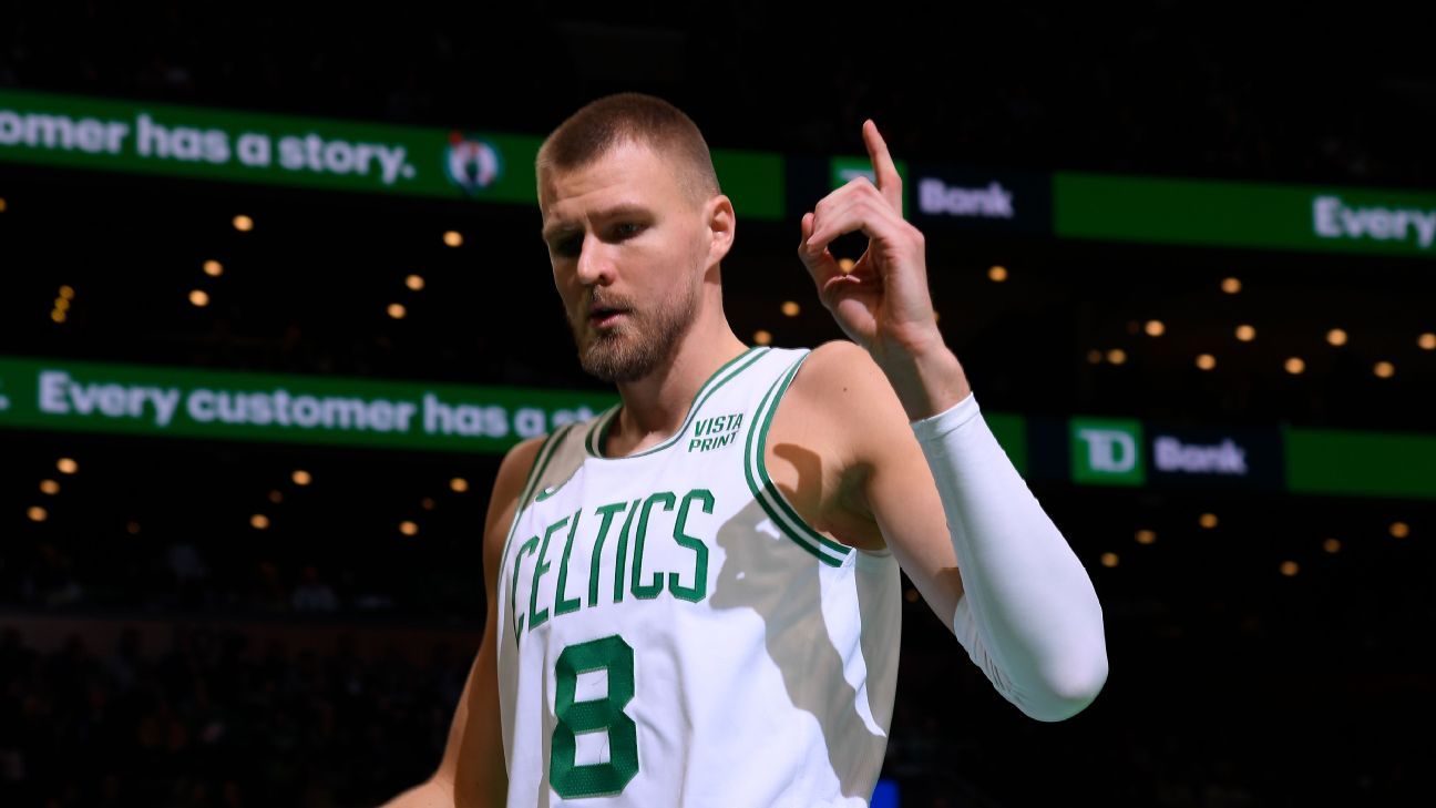 Celtics: Porzingis (caviglia), eliminato contro i Clippers