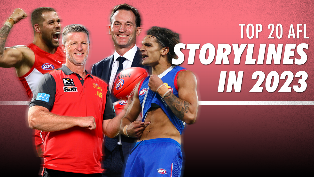 AFL 2023 the 20 biggest storylines of the season ESPN