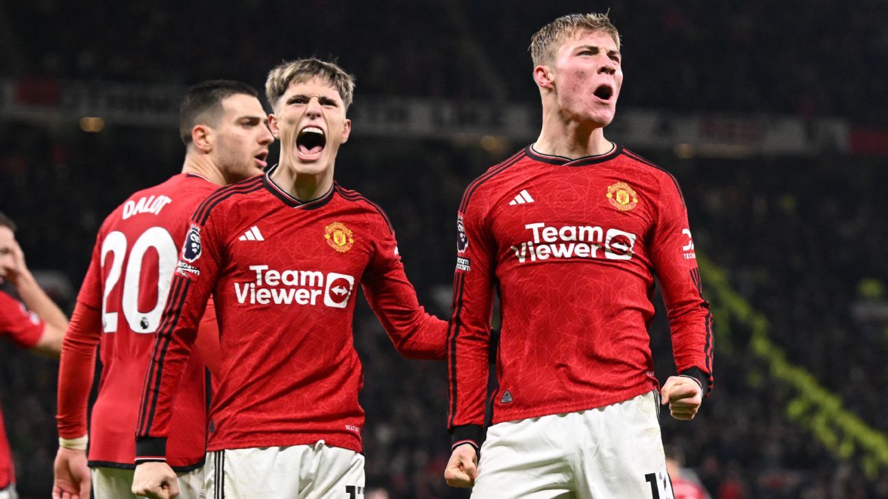 Garnacho, Højlund help Man United usher in new era with dramatic win