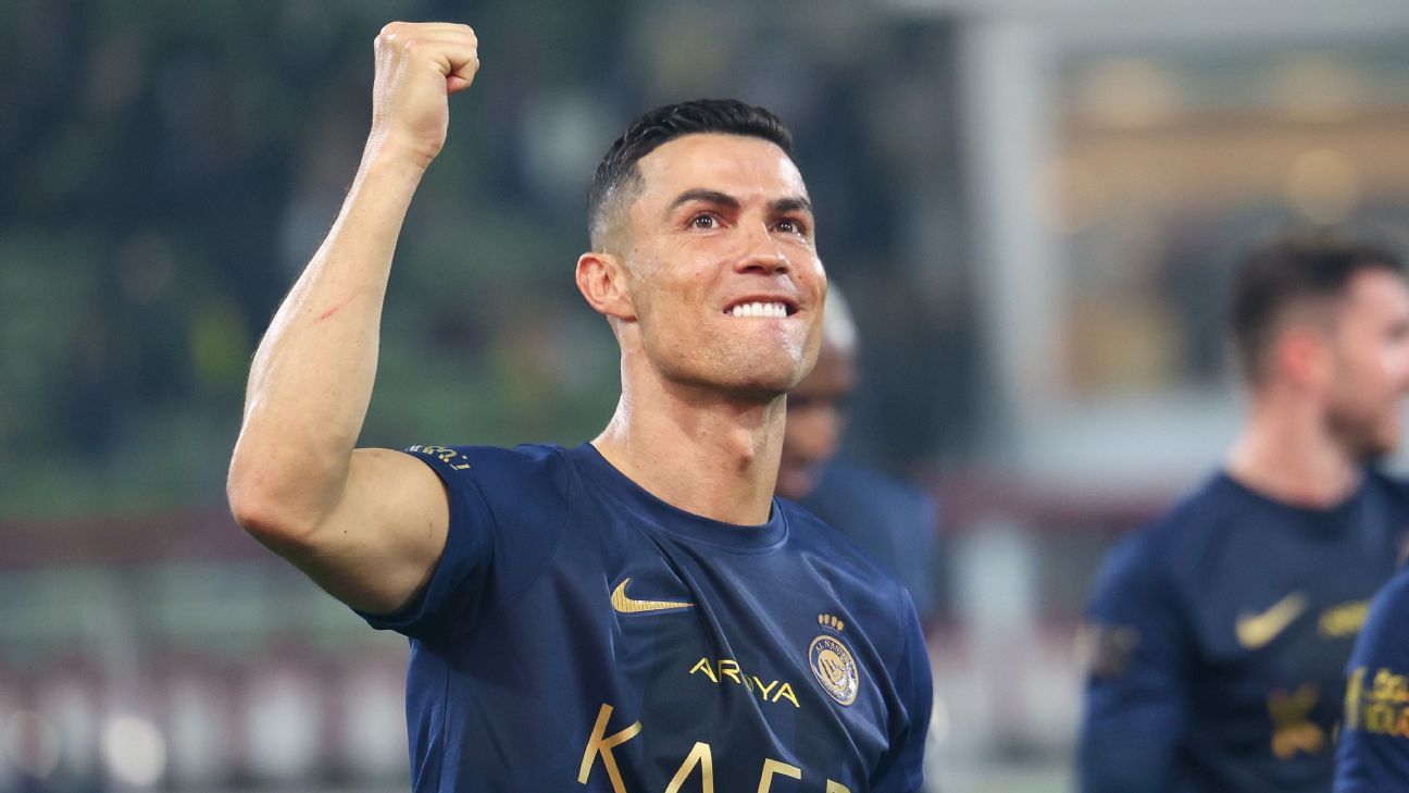 Ronaldo to end 2023 as world's top goal scorer