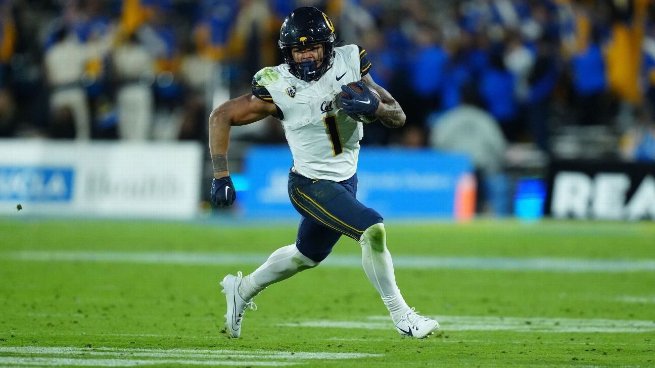 Cal RB Ott probable against Auburn, Wilcox says