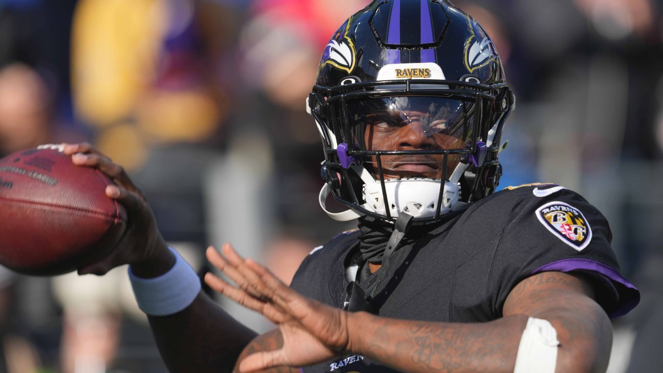 Ravens’ Lamar Jackson enters playoffs, proving floor vs. Texans