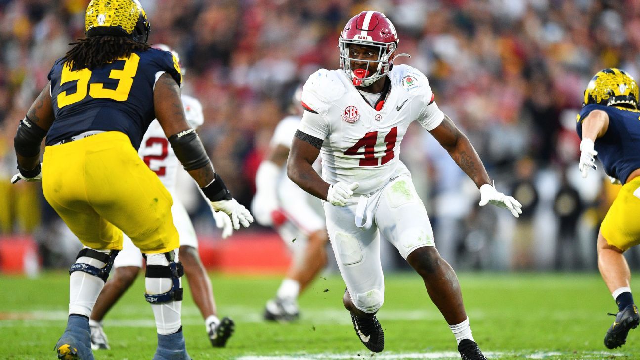 LB Braswell joins Alabama players entering draft BVM Sports