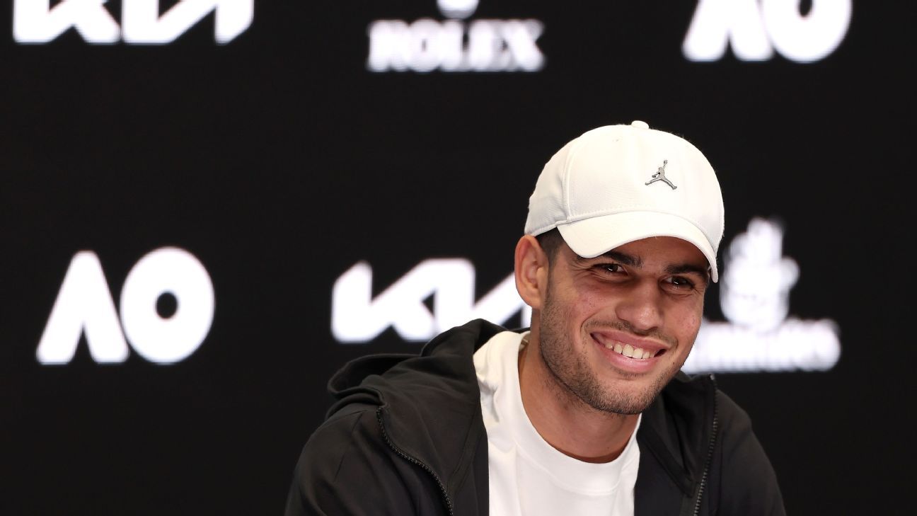 Carlos Alcaraz keen to face Novak Djokovic for Australian Open title - ESPN