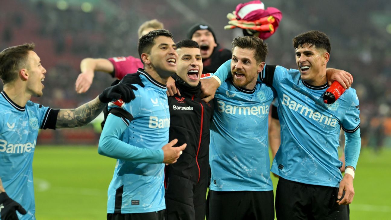 European soccer information: Leverkusen keep high, Cole Palmer shines