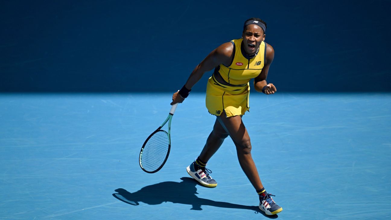 Coco Gauff reaches Australian Open 3rd round; Ons Jabeur out ESPN