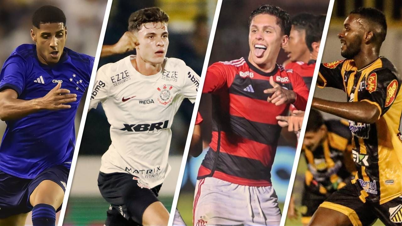 Flamengo x Cruzeiro, Corinthians x Novorizontino: quatro revelações para ficar de olho nas semifinais da Copinha