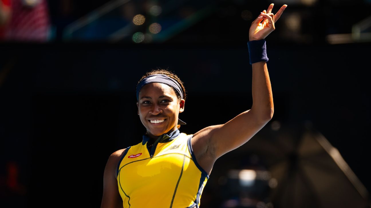 Combien de records Coco Gauff atelle battus liés à son jeune âge