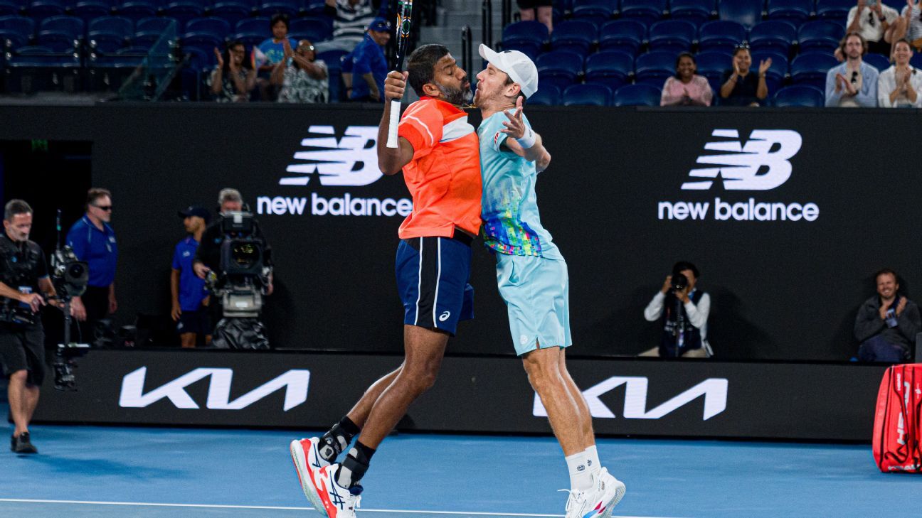 Rohan Bopanna in first men's doubles Australian Open final, reaching