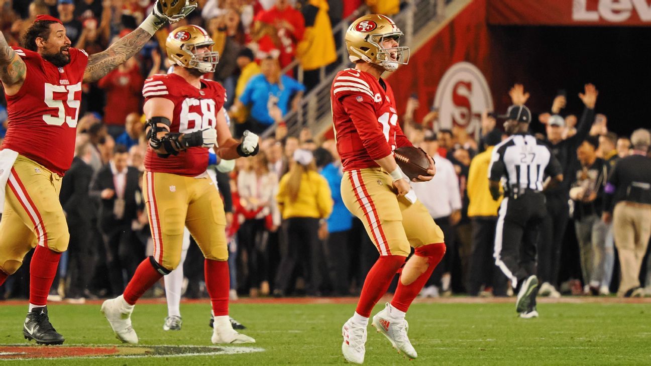 49ers second-half comeback vs. Lions to go to the Tremendous Bowl