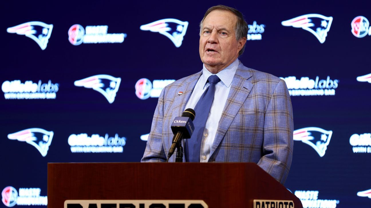 Belichick joining ‘Inside the NFL’ for 2024 season