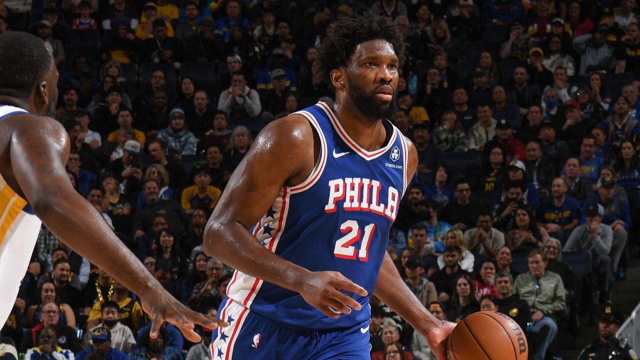 Sixers’ Joel Embiid to endure MRI after injuring left knee