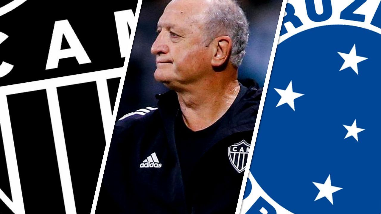 Felipão desafia Atlético-MG e Cruzeiro com discurso contundente pré-clássico.