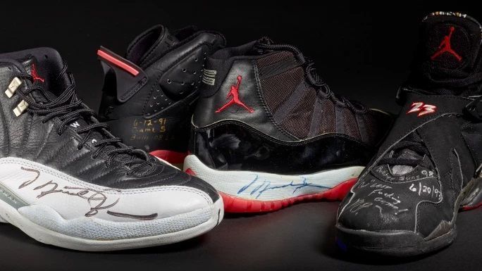 Michael Jordan’s championship sneakers sold for record  million