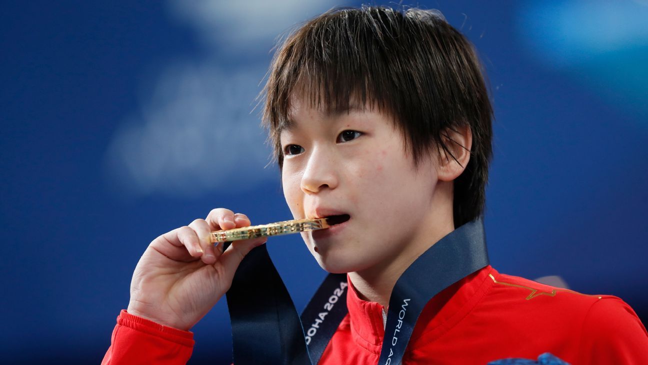 Quan Hongchan wins platform at World Aquatics Championships ESPN