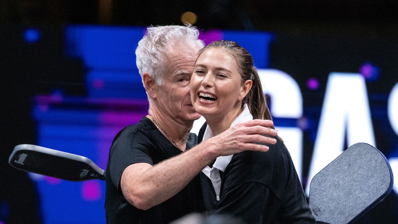 McEnroe, Sharapova... el fenómeno del pickleball en Estados Unidos ESPN