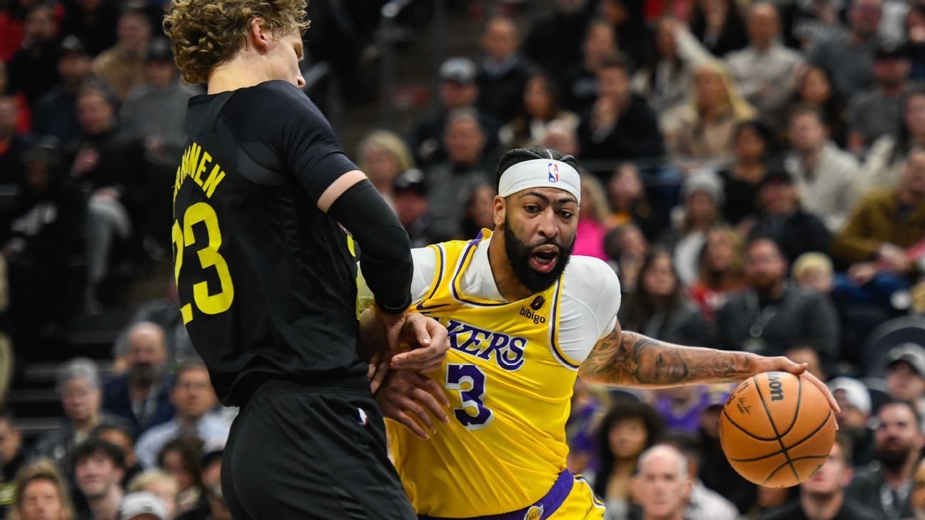 Anthony Davis: Lakers establishing identity heading into second half - ESPN