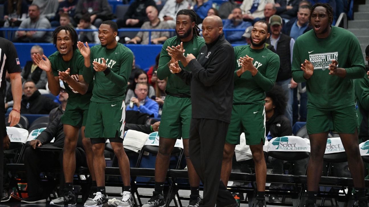 Mississippi Valley State Coach Celebrates First Victory After Tough Season with Fans Running Onto Floor