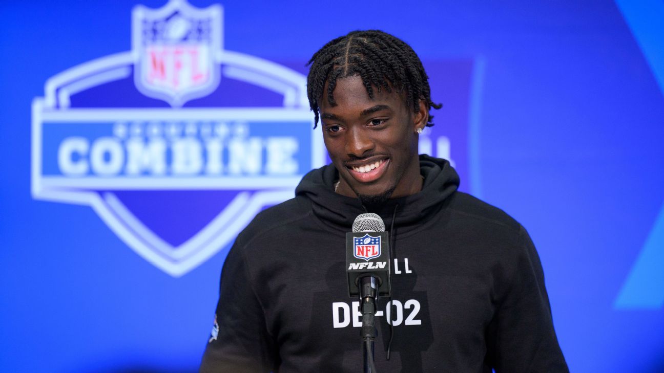 2024 NFL draft Terrion Arnold gives heartfelt message at combine