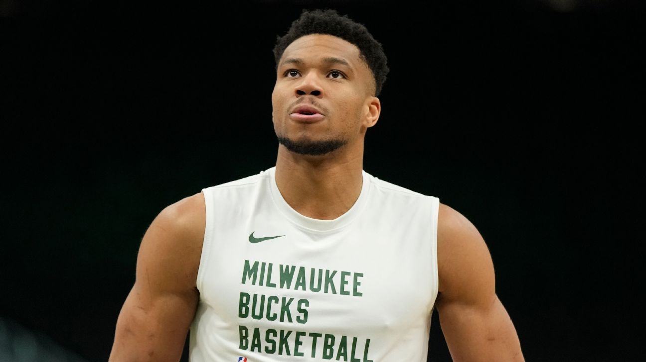 Giannis Antetokounmpo (hamstring) has been ruled out of the Celtics game on Wednesday