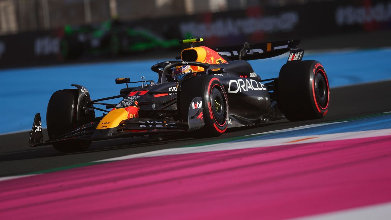 Checo Perez was third in the last free practice at Jeddah