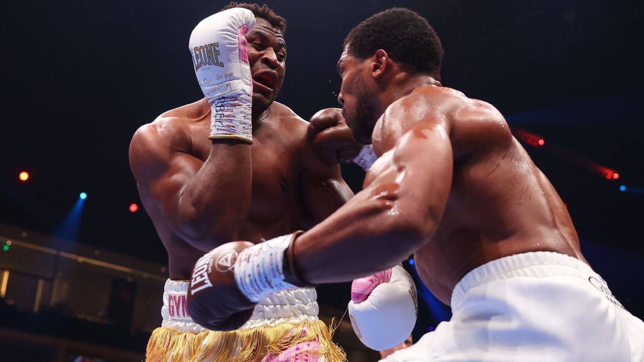 Anthony Joshua proved his boxing prowess against Ngannou by knockout