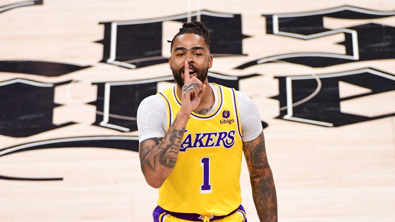 D'Angelo Russell's journey from Lakers trade chip to clutch-time hero ...