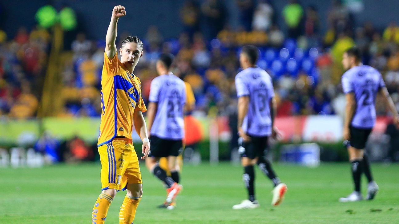 Marcelo Flores led Tigres’ victory against Mazatlán