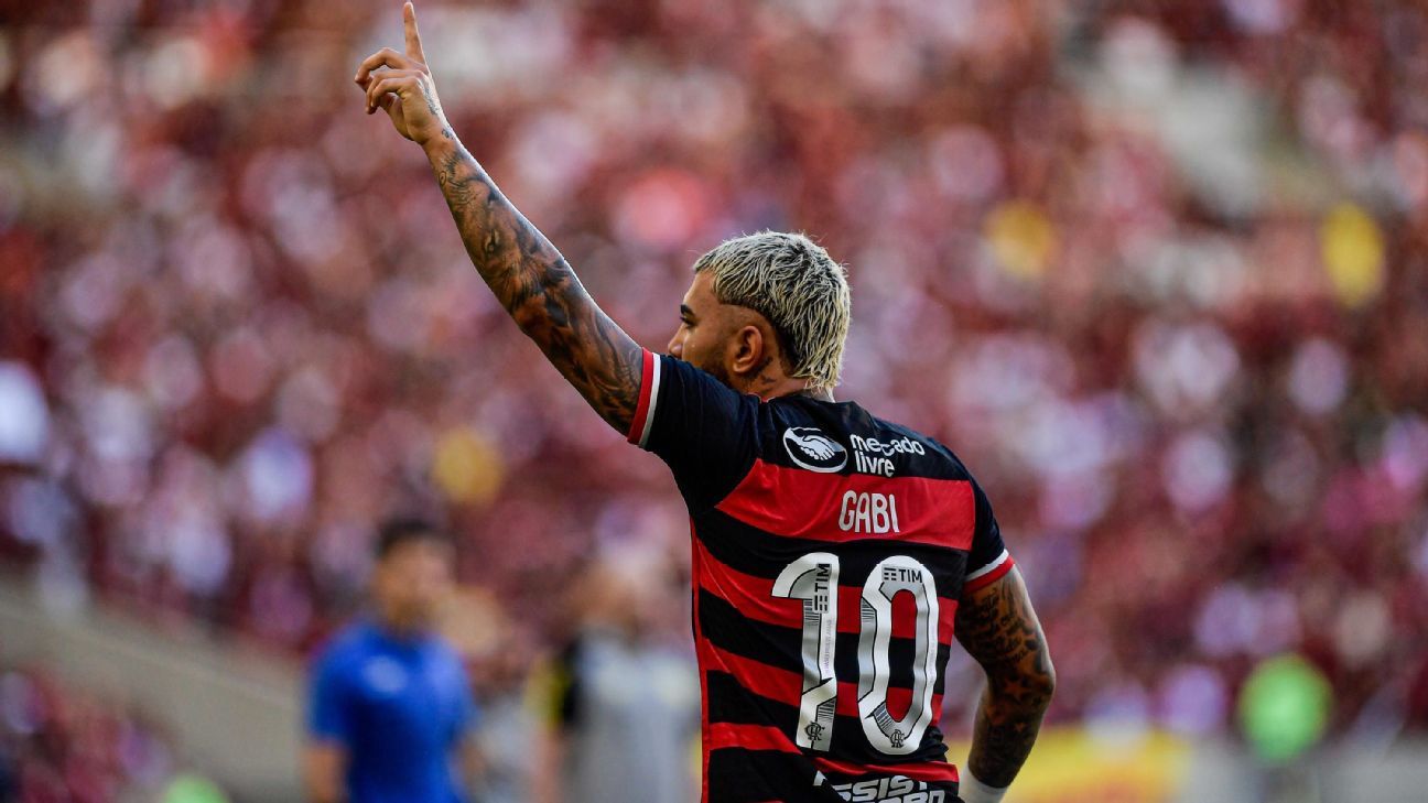 Gabigol planeja se tornar maior artilheiro da Libertadores durante permanência no Flamengo