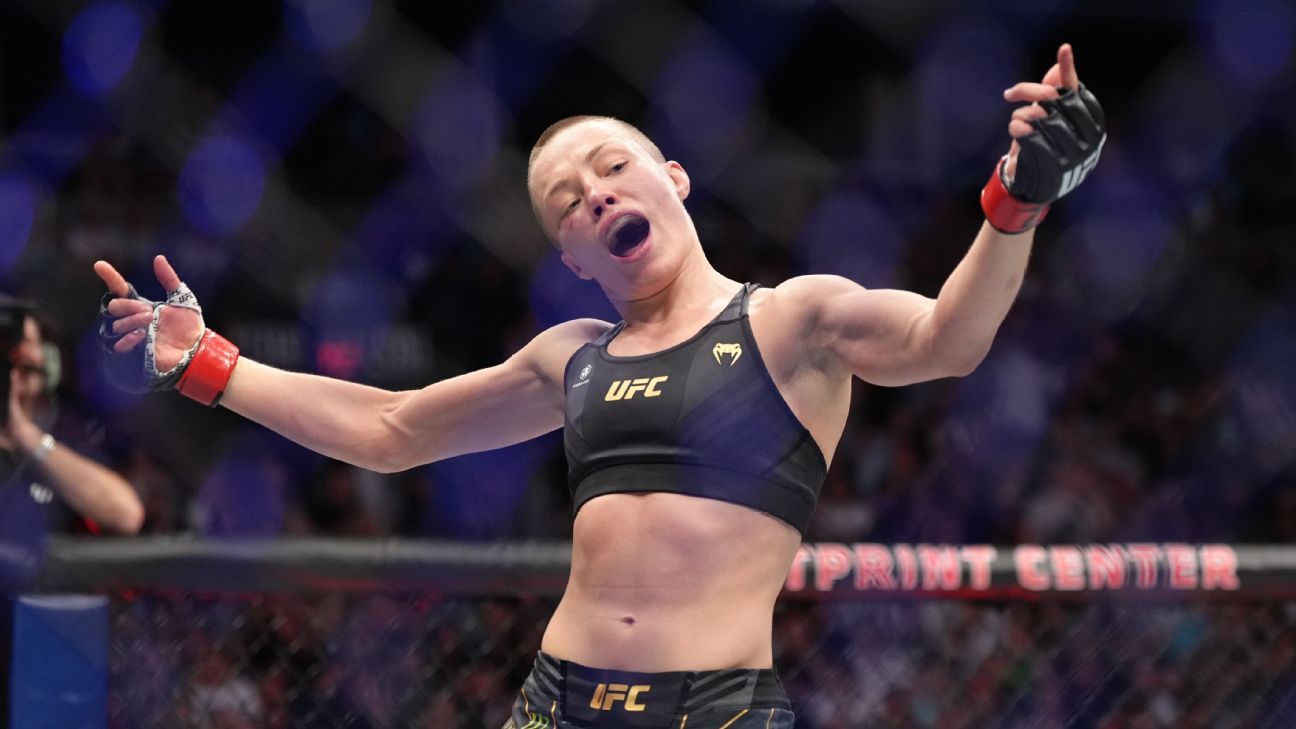 Rose Namajunas fights Erin Blanchfield on November 2 in Edmonton