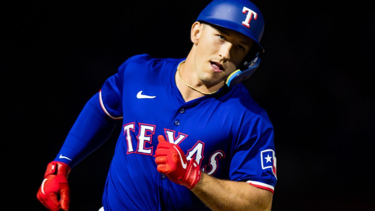 Rangers’ Langford (oblique) to IL, Eovaldi returns