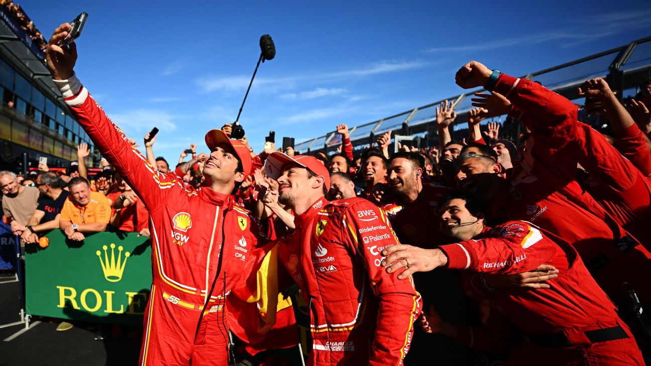 Sainz de Ferrari sur une victoire de conte de fées à Melbourne : la vie est des montagnes russes