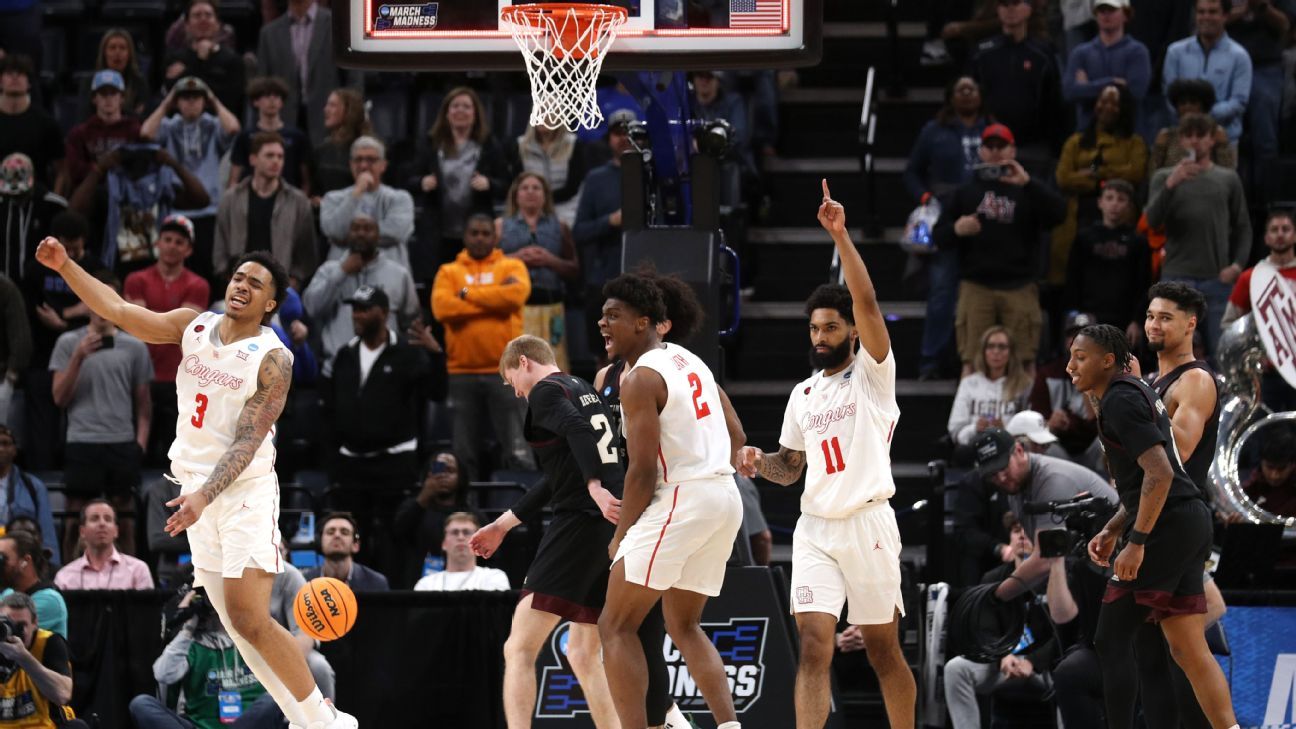 Houston pokonuje Texas A&M w dogrywce i awansuje do turnieju NCAA