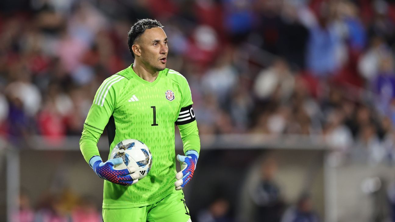 Ausencia de Keylor Navas pesa en la Selección de Costa Rica - ESPN