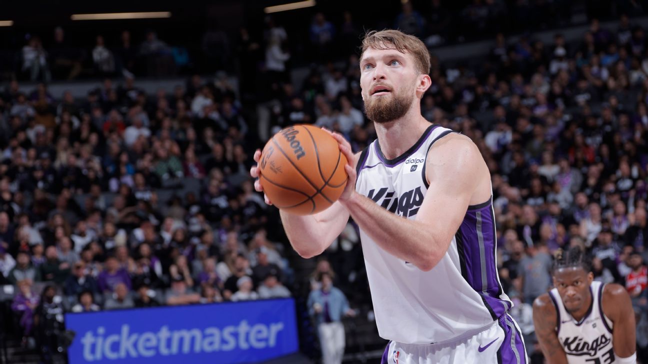 Sources: Kings' Sabonis out at least 3-4 weeks
