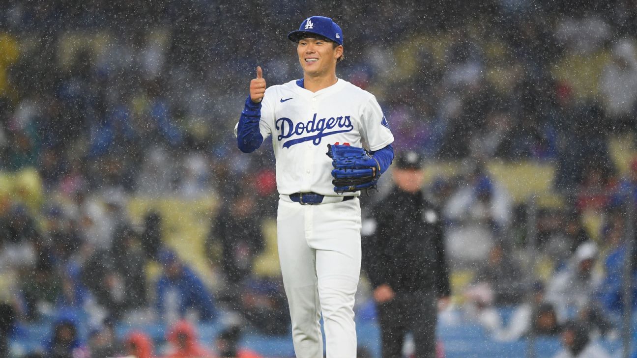 Yoshinobu Yamamoto - Los Angeles Dodgers Starting Pitcher - ESPN