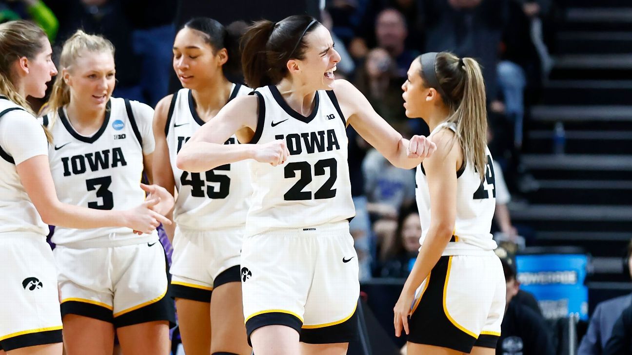 Iowa stuns LSU to clinch Final Four spot: How sports world reacted