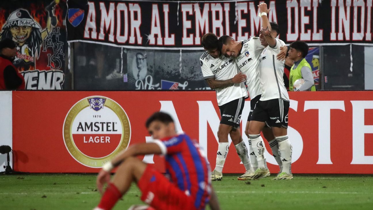 Conmebol Libertadores Colo Colo Se Lo Ganó Sobre El Final A Cerro Porteño Espn 