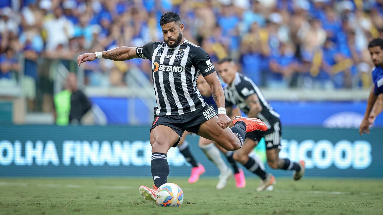 Atlético-MG conquista pentacampeonato mineiro com vitória sobre o Cruzeiro e Milito como destaque.