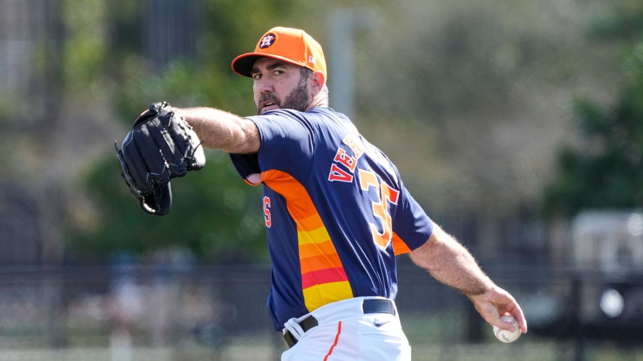 Verlander allows 6 runs, fans 6 in 1st rehab start