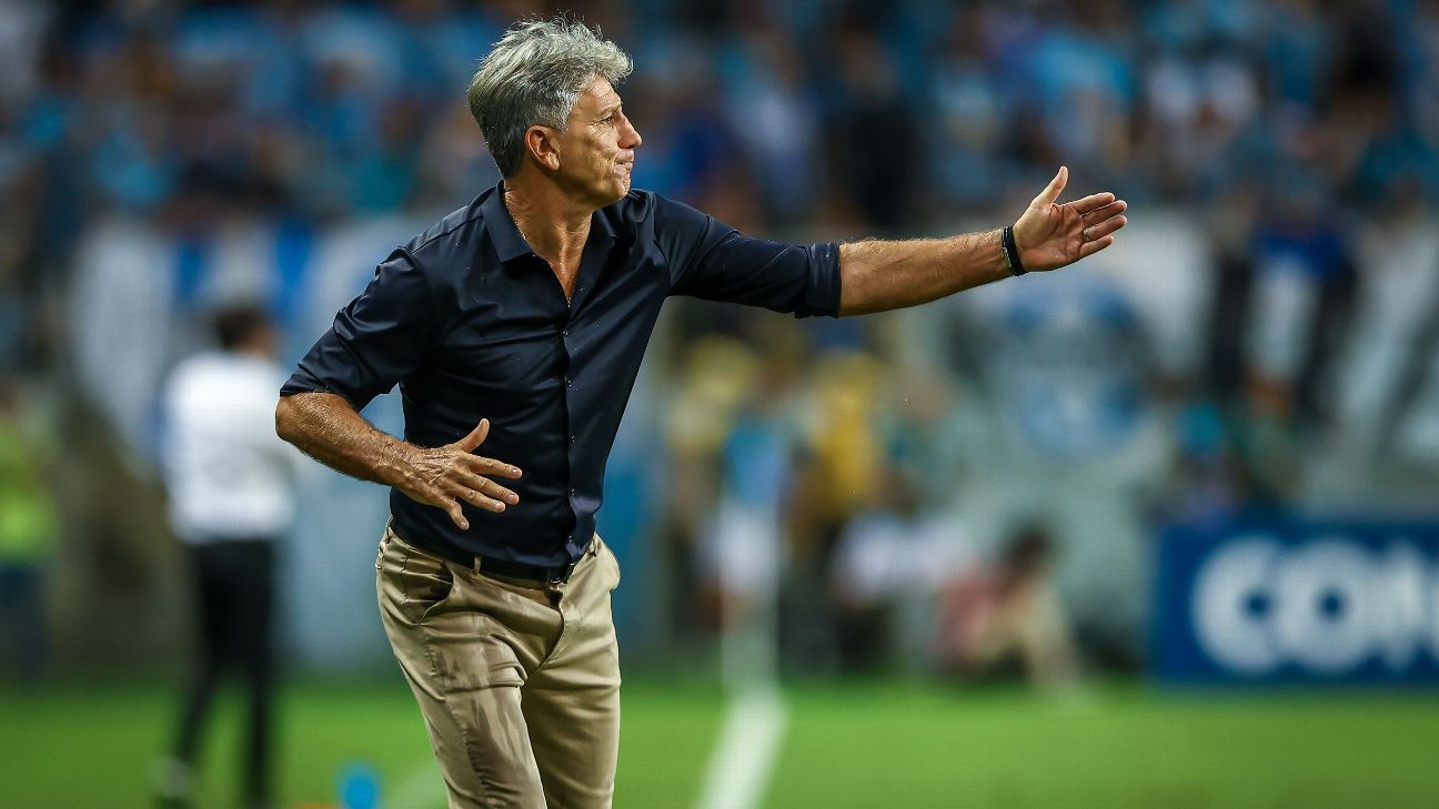 Grêmio admite falta de elenco para confronto com Flamengo no Brasileirão
