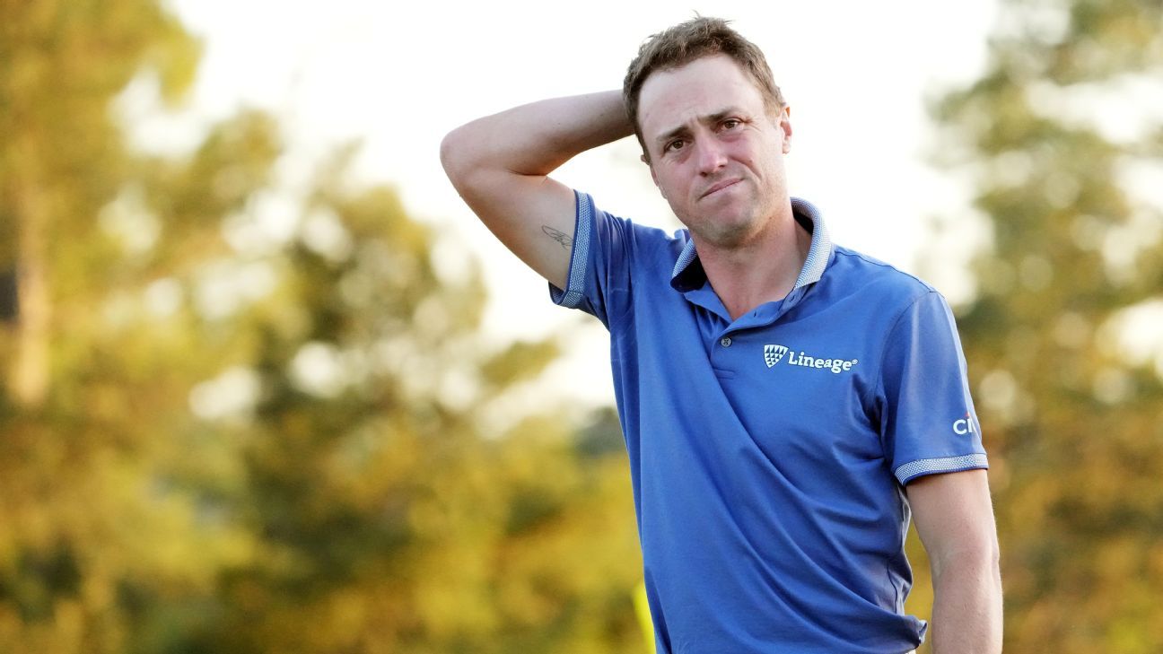 Justin Thomas misses cut after another late Masters collapse - ESPN