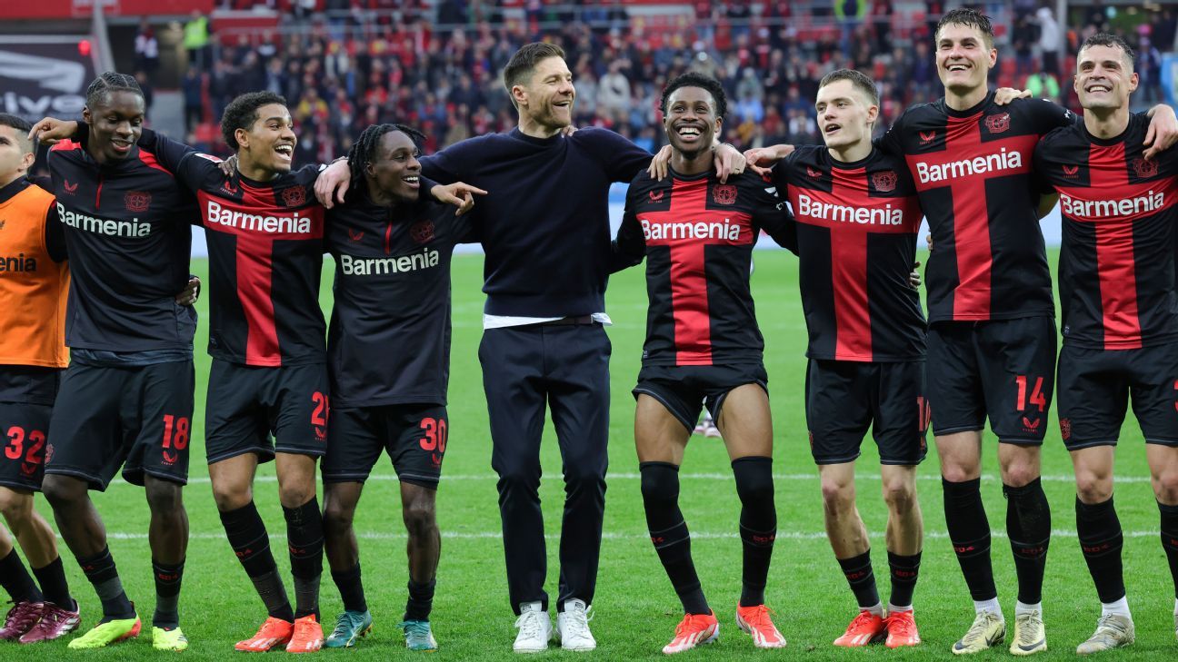 Bayer Leverkusen 44 games unbeaten!