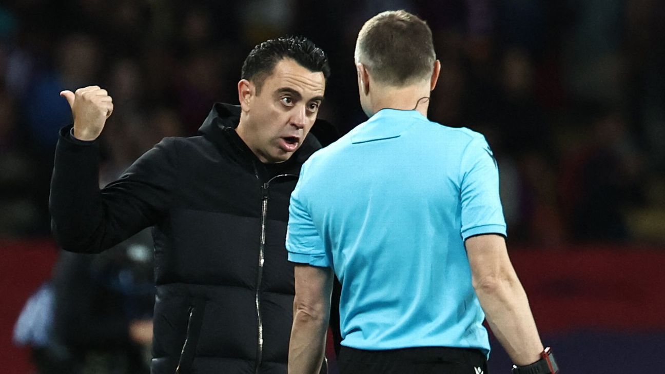 Xavi: 'Disaster' referee killed Barca's UCL hopes