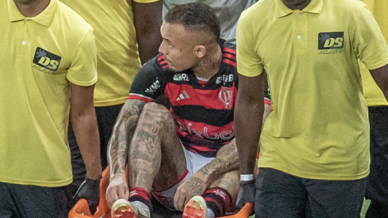 Flamengo confirma desfalque de Everton Cebolinha contra o Palmeiras nesta rodada.