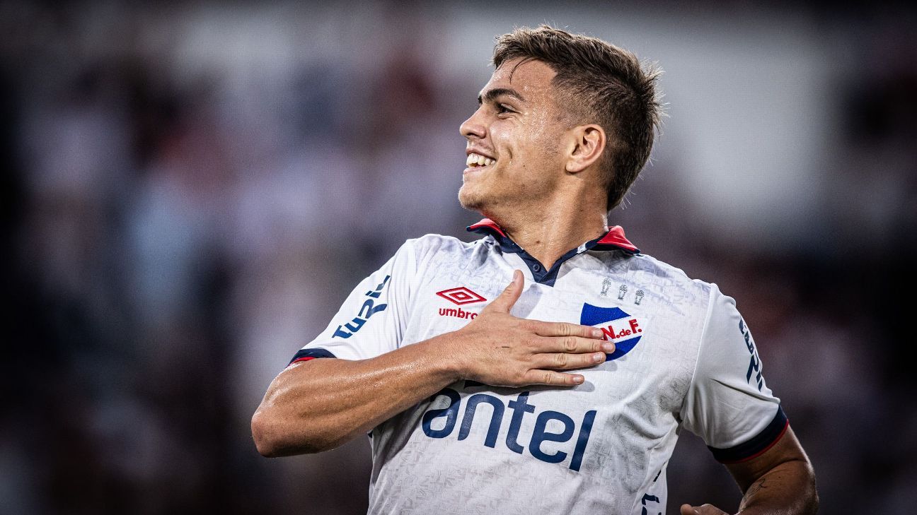 Bautismo de gol para Jeremía Recoba en la Primera División de Nacional