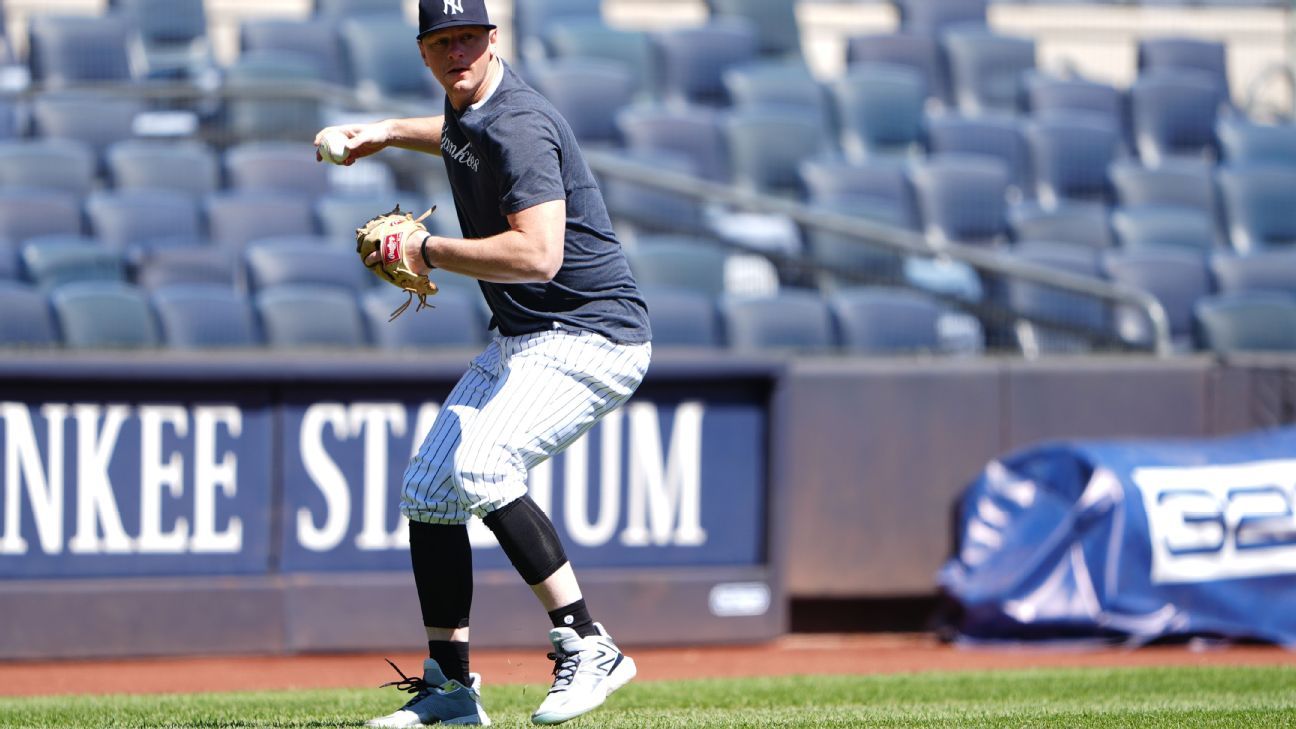 LeMahieu has setback, exits 1st rehab game early